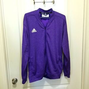 Adidas Team Issue Climate Fleece Full Zip Bomber Jacket XL
